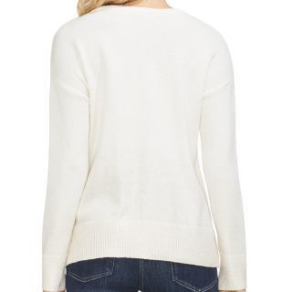 VINCE CAMUTO

Drop-Shoulder Foiled Ombre Sweater - Picture 2 of 9